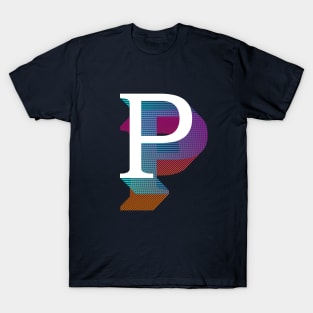 Letter P T-Shirt